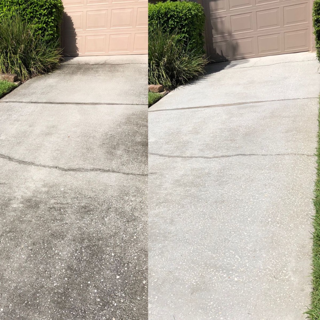 Pressure Washing - Driveway Cleaning