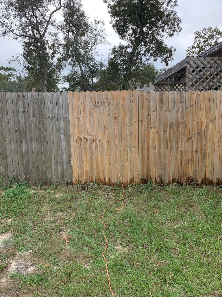 Fence Before After