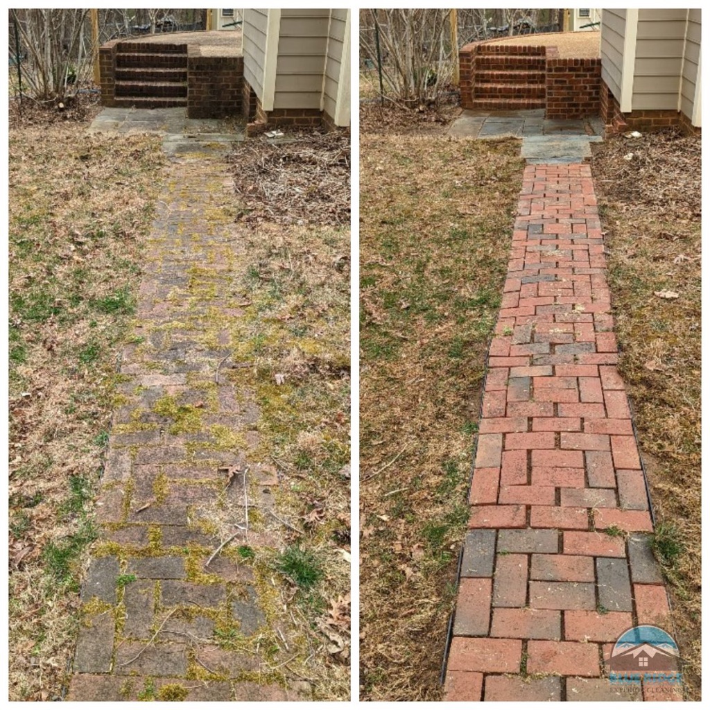 Walkway Before After